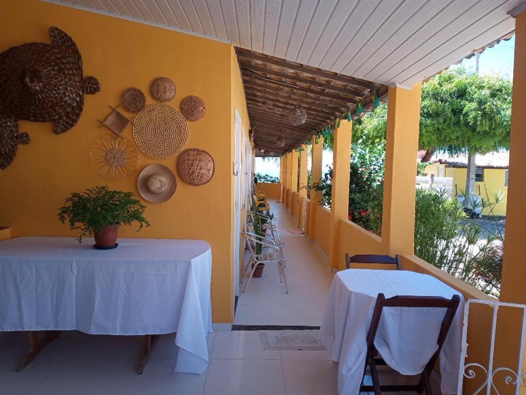 Pousada Grao De Areia Beira Mar Mangue Seco  Exterior photo