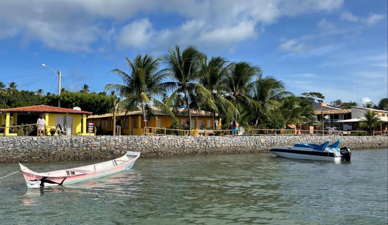 Pousada Grao De Areia Beira Mar Hotel Mangue Seco  Exterior photo